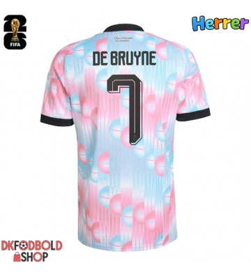 Belgien Kevin De Bruyne #7 Udebanetrøje VM 2026 Kort ærmer